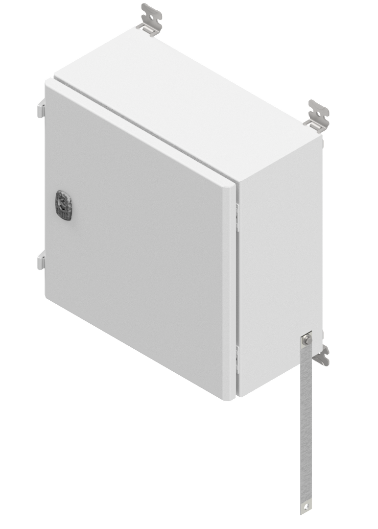 NLC Cabinet 400x400x200mm MIMIC - MIL461G STD